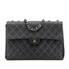 Chanel Jumbo Quilted Caviar Single Flap Secondhand
