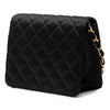 Chanel Mini Square Classic Satin Single Flap Secondhand