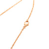 Hermès Rose Gold Plated Enamel Mini Pop H Pendant Necklace Secondhand