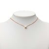 Hermès Rose Gold Plated Enamel Mini Pop H Pendant Necklace Secondhand