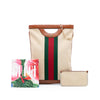 Gucci Canvas Web Satchel Secondhand