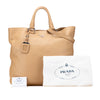 Secondhand Prada Vitello Daino Open Convertible Tote