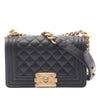 Chanel Small Quilted Caviar Boy Flap Secondhand