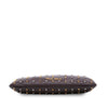 Miu Miu Leather Studded Frame Clutch Secondhand