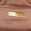 Miu Miu Leather Studded Frame Clutch Secondhand