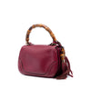 Gucci Medium Leather New Bamboo Satchel Secondhand