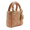 Secondhand Dior Pink Micro Lady Dior Shoulder Bag - '20s