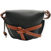 Secondhand Loewe Black Gate Crossbody Bag - '10s