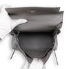 Secondhand Hermès Kelly Retourne 28 Gris Etain Togo Leather Bag - '20s