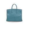 Secondhand Hermès Birkin 35 Blue Jean Chevre - '00s