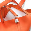 Secondhand Hermès Minium Picotin Lock 22 Clemence Leather Bag - '20s