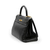 Secondhand Hermès Kelly 35 Black Leather Bag - '00s