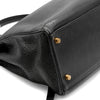 Secondhand Hermès Kelly 35 Black Leather Bag - '00s