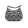 Secondhand Prada Black/White Jacquard Knit Cleo Bag - '20s