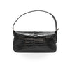 Secondhand Fendi Fibbia a Doppia F Crocodile Leather Baguette - '90s