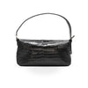 Secondhand Fendi Fibbia a Doppia F Crocodile Leather Baguette - '90s
