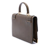 Gucci Calfskin Dual Push Lock Top Handle Bag Secondhand