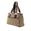 Gucci GG Canvas Web Pop Tote Secondhand