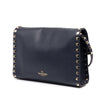 Secondhand Valentino Medium Pebbled Calfskin Rockstud Flip Lock Crossbody