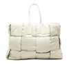 Bottega Veneta Padded Calfskin Maxi Intrecciato Squash Tote Secondhand