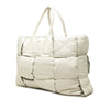 Secondhand Bottega Veneta Padded Calfskin Maxi Intrecciato Squash Tote