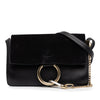 Chloé Small Suede and Calfskin Faye Crossbody Secondhand