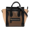 Celine Nano Tricolor Leather Luggage Tote Secondhand