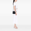 Saint Laurent Medium Chevron Sheepskin Monogram College Satchel Secondhand
