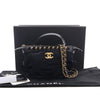 Chanel Nylon Grosgrain Lifestyle Clutch with Chain Secondhand