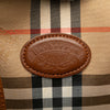 Burberry Haymarket Check Canvas Tote Secondhand