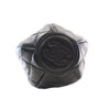 Chanel CC Shiny Lambskin Quilted Drawstring Clutch with Chain Secondhand
