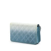 Chanel CC Quilted Ombre Patent and Aged Calfskin Crystal Wallet On Chain Secondhand