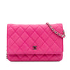 Chanel CC Caviar Wallet on Chain Secondhand