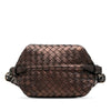 Bottega Veneta Metallic Nappa Intrecciato Belted Loop Handbag Secondhand