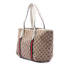 Gucci Large GG Canvas Web Jolicoeur Tote Secondhand