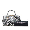 Secondhand Saint Laurent Baby Star Printed Leather Classic Duffle Satchel
