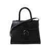 Delvaux Brillant MM Leather 2Way Handbag in Black Secondhand