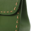 Delvaux Brillant MM Leather 2Way Handbag in Green Secondhand