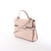 Delvaux Tempête MM Leather 2Way Handbag in Pink Secondhand