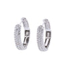 Collection Privée Diamond Earrings K18WG 4.4g 1.0 ct Secondhand