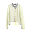 DIESEL Lurex-Detail Long-Sleeved Shirt in Yellow, Size S Secondhand