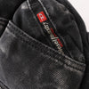 Secondhand Diesel Multi-Pkts Multipocket Washed Denim Crossbody bag in Gray