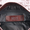 Secondhand Diesel Scrunch-D Leather Shoulder Bag in Burgundy