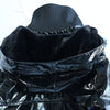 Dondup Glossy Jacket in Black, 42 IT Secondhand
