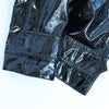 Dondup Glossy Jacket in Black, 42 IT Secondhand