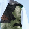 Dsquared2 Camouflage Panel White Shirt, 48 IT Secondhand