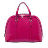Gucci Small Microguccissima Patent Nice Dome Satchel Secondhand