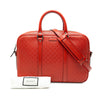 Gucci Medium Diamante Bright Leather Business Bag Secondhand