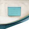 Gucci GG Star Embossed Leather Pouch with Chain Secondhand