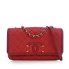 Chanel Medium Caviar CC Filigree Flap Secondhand